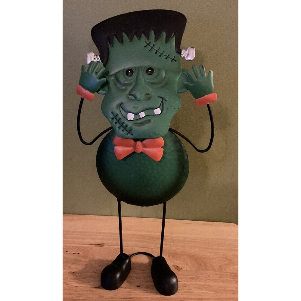 Spooky Green Monster Holiday Ornament